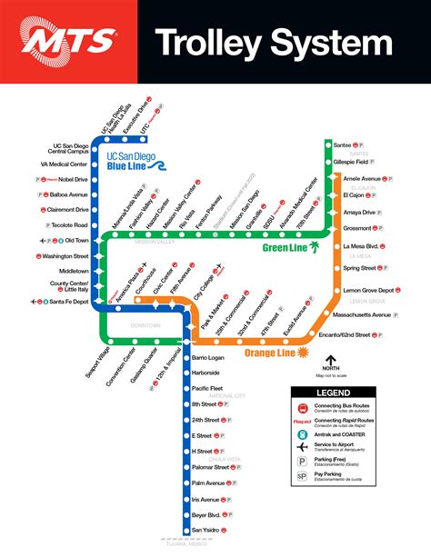 Trolley San Diego Metropolitan Transit System