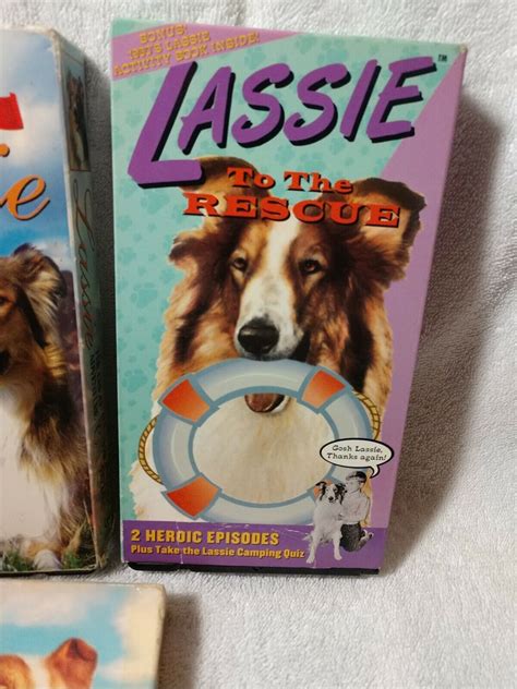 Lassie Vhs Tapes Lot Of 5 Ebay