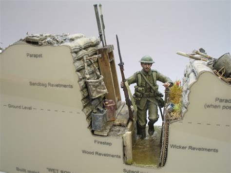 Man Spends Years Creating Detailed Models Of Wwi Trenches