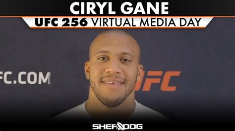 Ciryl gane faces don'tale mayes on saturday's ufc fight night 162 main card from singapore. Ciryl Gane UFC 256 Virtual Media Day Interview