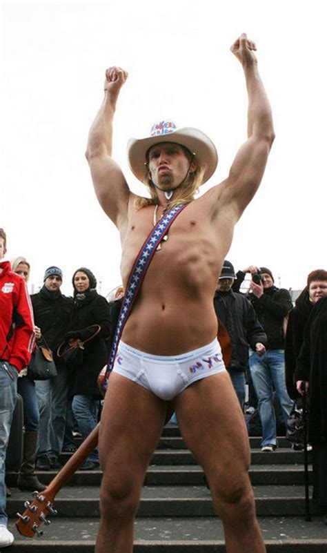 In Pictures When New York S Naked Cowboy Visited Dublin Dublin Live