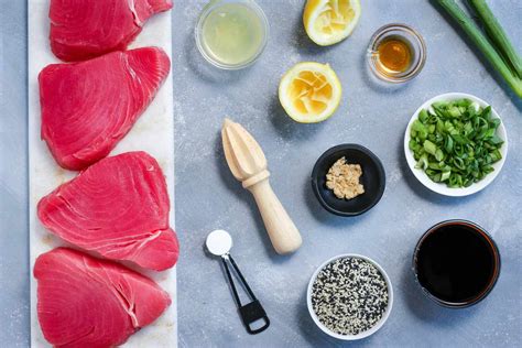 Grilled Tuna Steak Recipe Asian Dandk Organizer