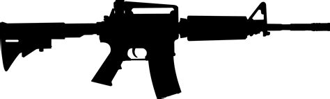 M4 Carbine Airsoft Gun Hop Up Metal Ar 15 Guns Cliparts Png Download