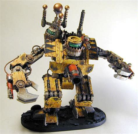 Conversion Gorkzilla Orks Robot Stompa Tinboy Warhammer 40000