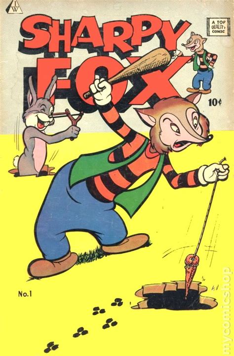 Sharpy Fox 1958 I W Reprint Comic Books