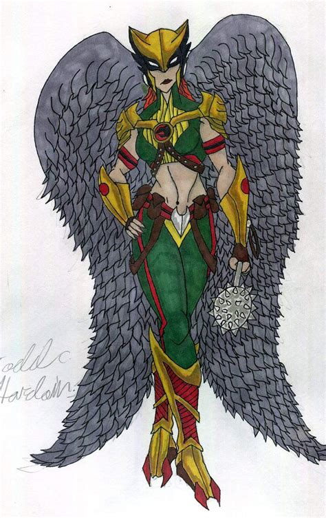 Hawkgirl By Supertodd9 On Deviantart Hawkgirl Deviantart Hawkman