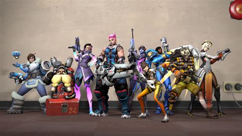 Comparing Team Fortress 2 And Overwatch Art Direction