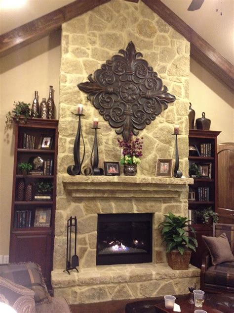 43 Rustic Farmhouse Style Fireplace Mantel Ideas