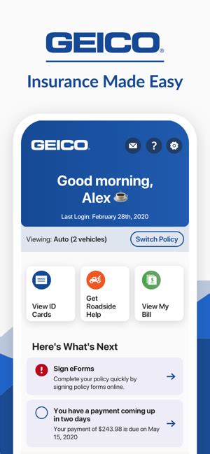 Geico Mobile Ios Apps Reviews And Downloads