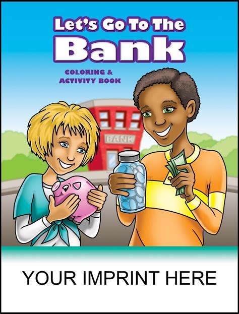 8 38x10 78 Lets Go To The Bank Coloring And Activity Bookwholesale China