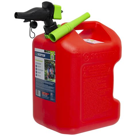 Buy Scepter Fscg552 Fuel Container With Spill Proof Smart Control Spout