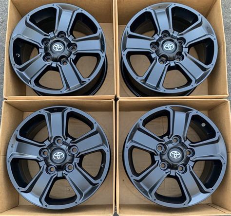 18” Toyota Tundra Factory Wheels Rims Satin Black New For Sale In Santa