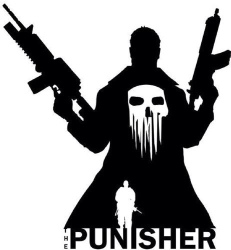 Punisher Silhouette Wooducreations