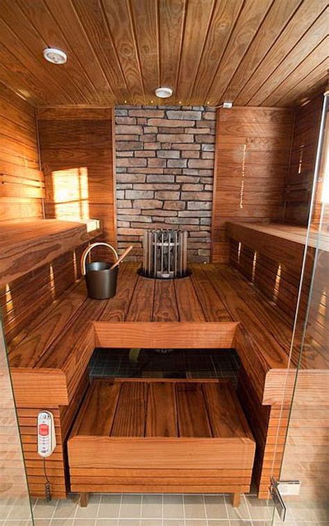 44 Awesome Home Sauna Design Ideas And Be Healthy Sauna Design Outdoor Sauna Sauna Room