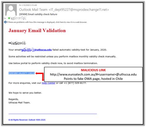 Our email checker gives you the peace of mind that your message will reach your targets. Email validity check failure - Phish Bowl