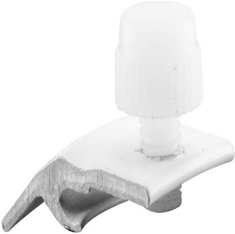 Prime Line Pl 7952 Storm Door Panel Clips 316 Inch With Screws White