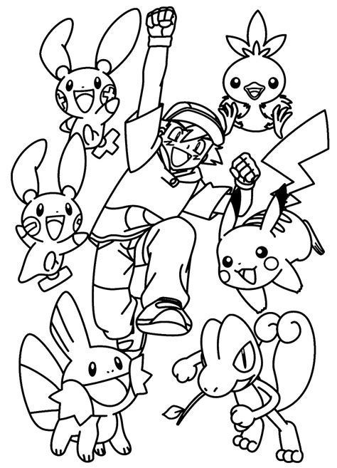 Desenhos Do Pokemon Para Imprimir E Colorir 10 Fichas E Atividades