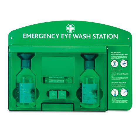 Description eyewash dispenser 20ml economy eyewash station eyewash station with mirror/instructions. Premier Eyewash Station - ARASCA Medical Equipment Trading LLC