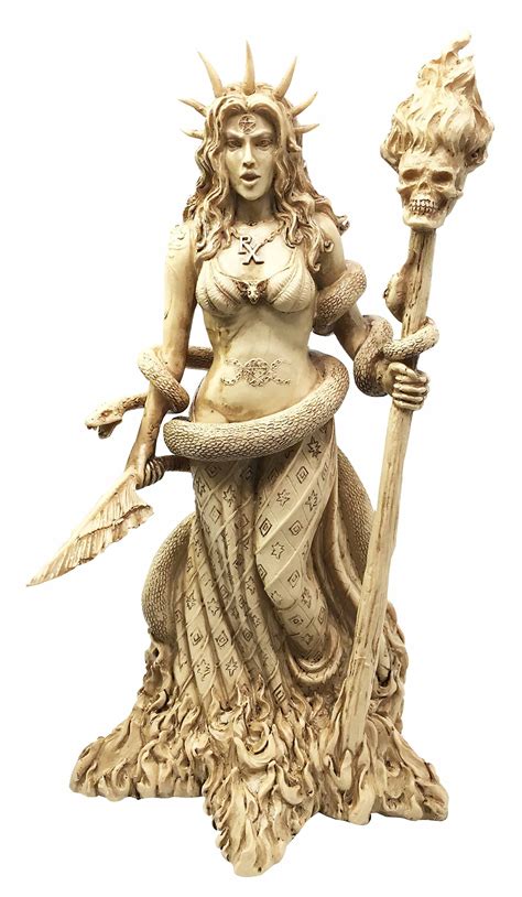 Buy Ebros Greek Goddess White Sorceress Witchcraft Hecate Figurine