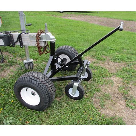 Tow Tuff Heavy Duty Adjustable Height Trailer Dolly Dual Casters