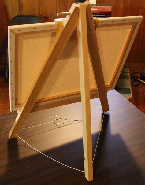 Wood Easel Simple And Inexpensive 4 Steps With Pictures