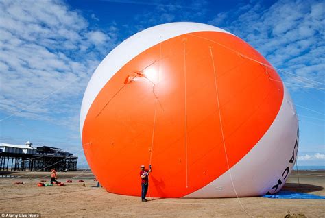 Blackpool Sets New Guinness World Record With Gigantic Beach Ball That