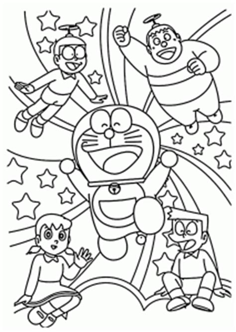 Printable minecraft cartoon canine coloring page. Doraemon and friends coloring pages for kids, printable ...
