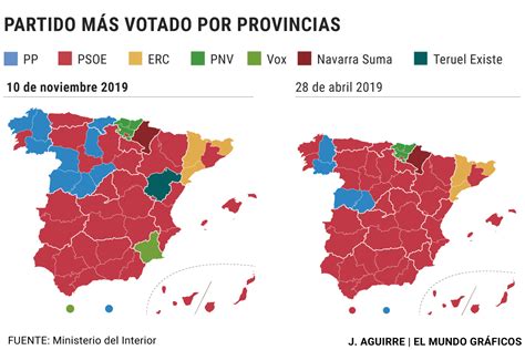 Elecciones generales La repetición electoral alumbra un mapa político