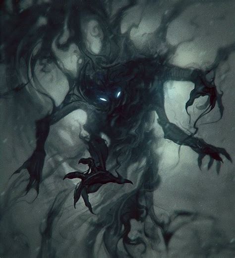 Pin By Pinner On Fantasy Creatures Shadow Creatures Dark Fantasy