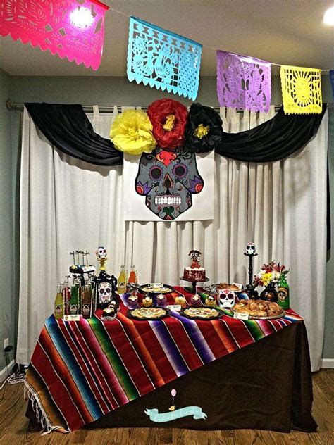 Day Of The Dead Party Party Ideas Photo 1 Of 17 Catch My Party