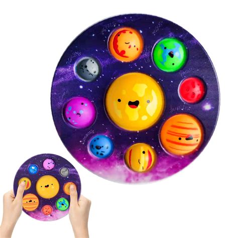 Buy Matchone Solar System Dimple Fidget Toys Simple Planet Dimple