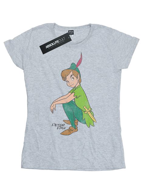 Disney Womens Classic Peter Pan T Shirt Ebay