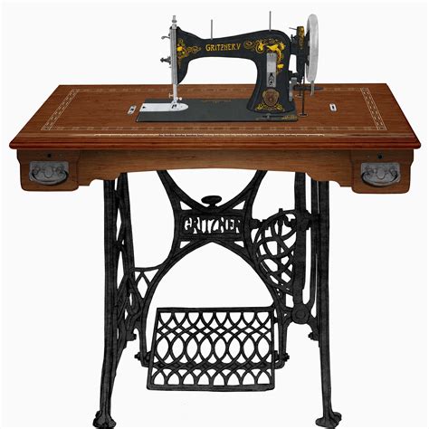 Màquina De Cosir Máquina De Coser Antique Sewing Table Sewing