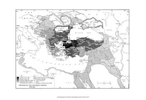 Map Of The Growth Of The Ottoman Empire To 1683 History Of The Ottoman Empire And Modern Turkey