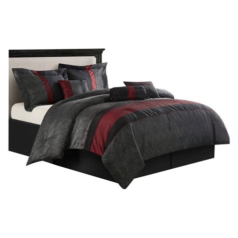 Nanshing Kath 7 Piece Bedding Comforter Set Queen Bedding Design Ideas