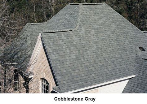 Certainteed® landmark shingles come in a variety of colors as listed shown! Cobblestone Gray | Shingle colors, Roof shingle colors, Roof cost