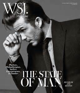 David Beckham By Paul Wetherell For Wsj Magazine The Fashionisto
