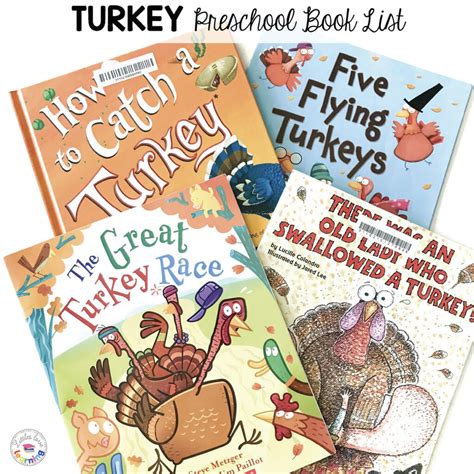 20 Thanksgiving And Turkey Books For Preschool And Pre K