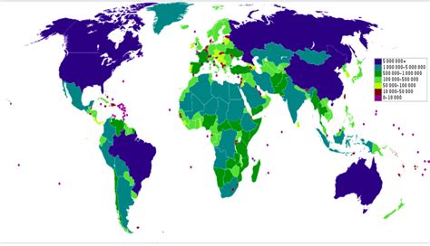 The Largest Countries In The World By Area Map And Facts Info