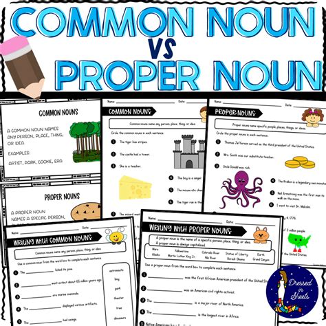 What Is A Noun Common And Proper Nouns Common Nouns Language Arts