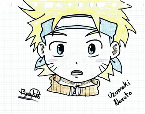 Uzumaki Naruto Drawing By Byakko92 On Deviantart