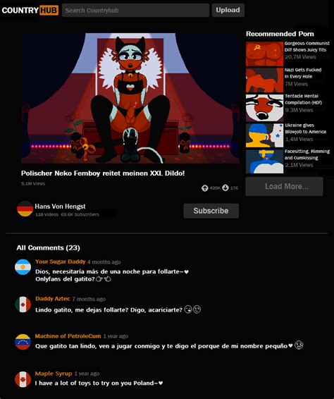 Rule 34 Argentina Countryhumans Big Breasts Blowjob Canada