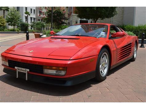This car (2007 ferrari f430 spider) was/is sold and has been for some time according to the salesman. 1990 Ferrari Testarossa for sale in San Antonio, TX / classiccarsbay.com