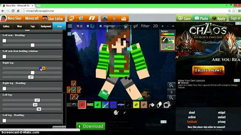 Minecraft How To Make An Epic Profile Picture Using Nova Skin Youtube