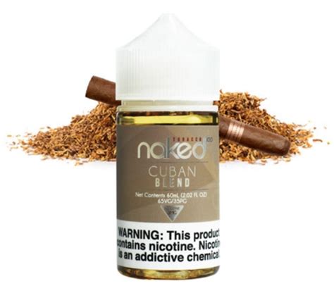 cuban blend by naked 100 review e liquid and vape juice reviews
