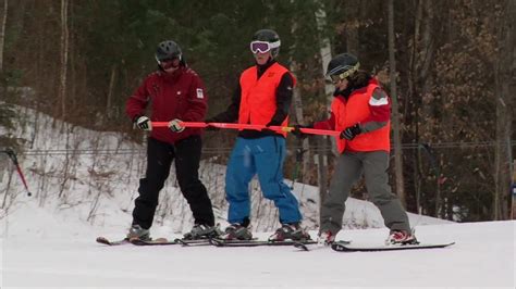 Adaptive Skiing Coaching Fundamentals For Two Track Skiers Youtube