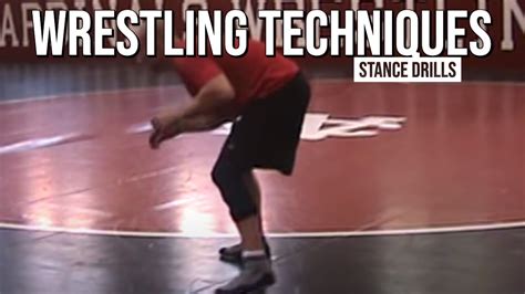 Wrestling Techniques Wrestling Stance Drills Instructional Video