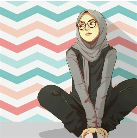 hijabers fanart 2~ in 2021 islamic cartoon hijab cartoon girls cartoon art