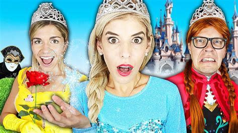 24 Hours As A Disney Princess Challenge To Find Rebeccas Missing