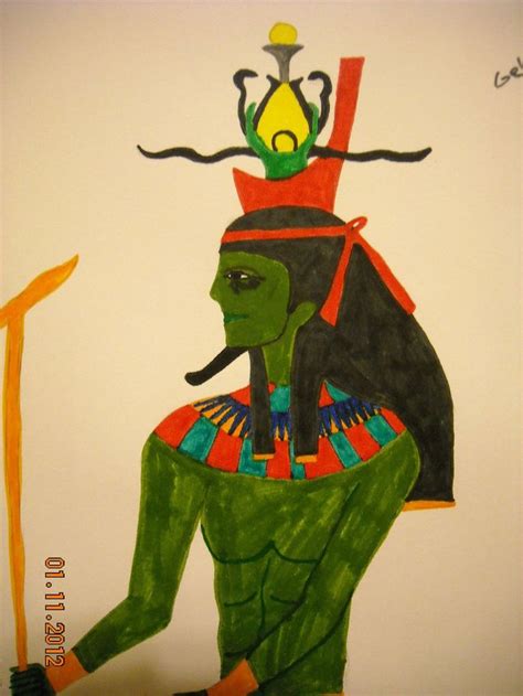 Egyptian God Of The Earth On